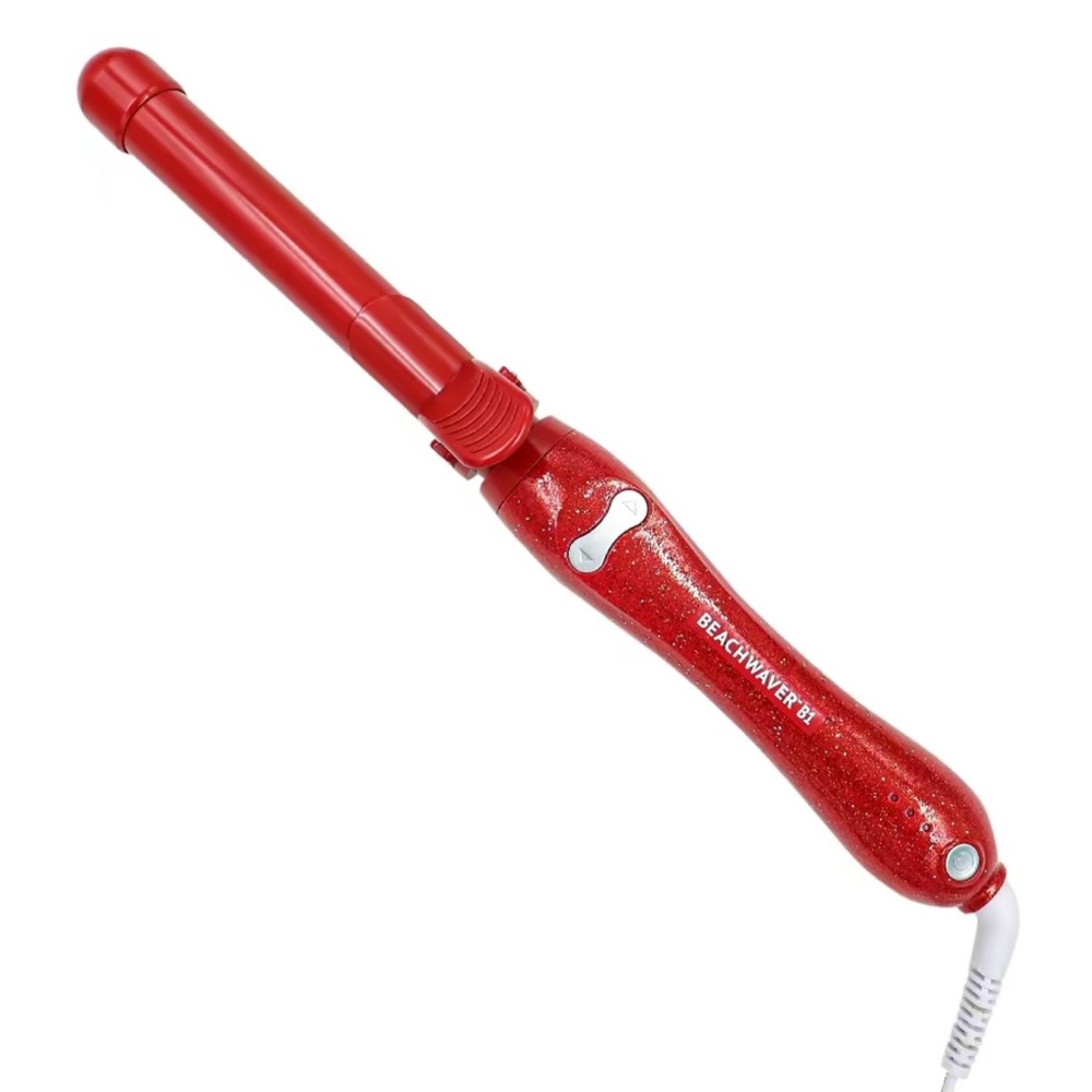BEACHWAVER B1.25 BUNDLE - RED GLITTER